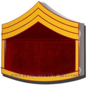 Marine Corps E-6 Retirement Shadow Box