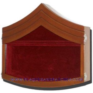 Marine Corps E-6 Shadow Box