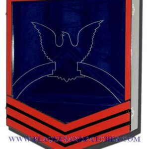 Navy E-7 Retirement Shadow Box