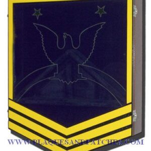 Navy E-9 Retirement Shadow Box