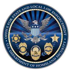 (DHS): Office For State Local Law Enforcement plaque